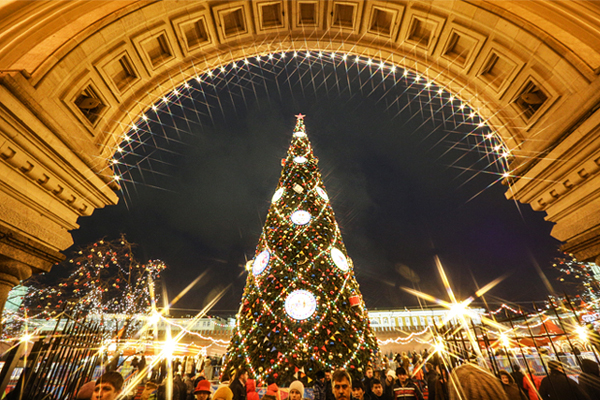 Новогодняя елка на Красной площади