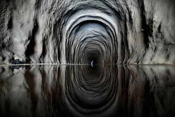 Тоннель шахты. Бразилия