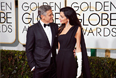 Актер Джордж Клуни с женой Амаль Аламуддин