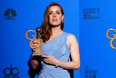 Обладательница премии "Золотой глобус" Эми Адамс в номинации "Лучшая комедийная актриса"