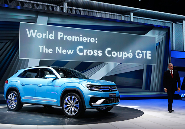Предсерийный Volkswagen Cross Coupe GTE