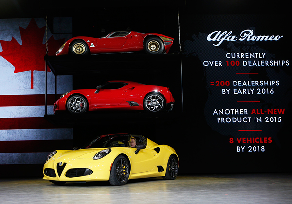 Новый Alfa Romeo 4C Spider