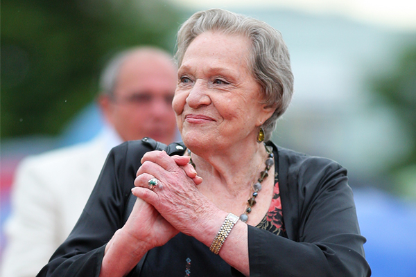 Римма Маркова на открытии IV Международного кинофестиваля "Зеркало", 2010 год