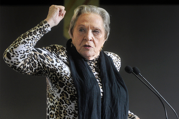 Во время выступления на съезде партии "Справедливая Россия" , 2011 год