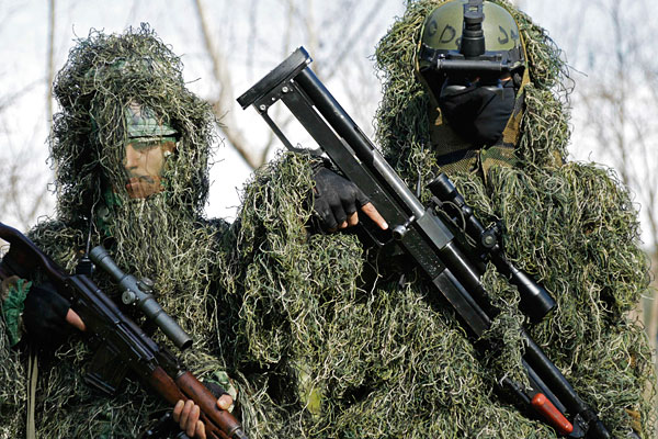 Снайперы Свободной сирийской армии