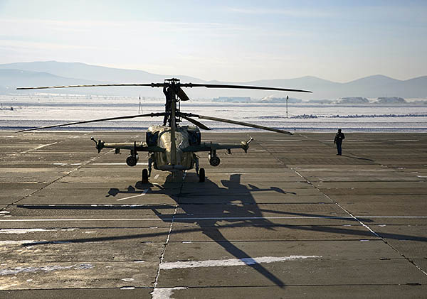 Ка-52 "Аллигатор" создан для поражения целей на земле и в воздухе.