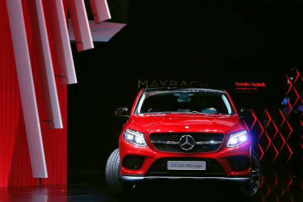 Новый Mercedes GLE 450 AMG Coupe