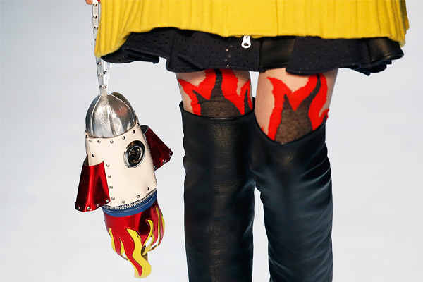 Во время показа новой коллекции японского дизайнера Цумори Чисато