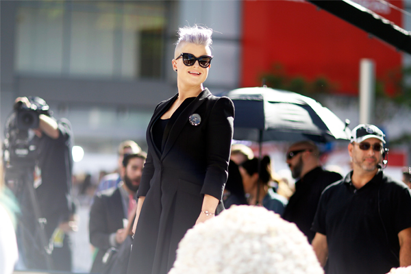 Британская певица, актриса, модельер Келли Осборн на церемонии MTV Movie Awards