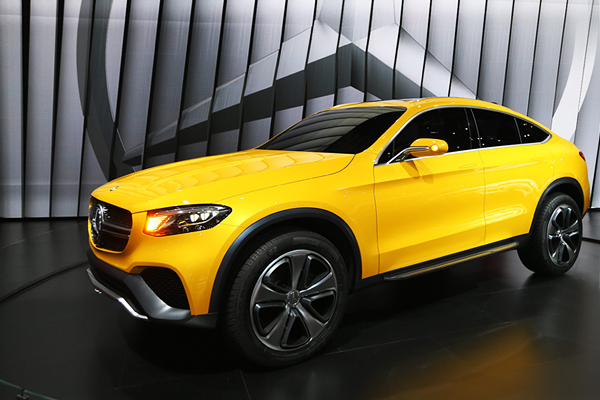 Концепт Mercedes Benz GLC Coupe