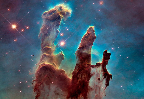 Рождение новых звезд в Туманности Орел