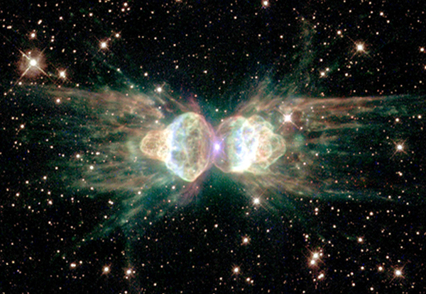 Умирающая звезда в Туманности Муравей