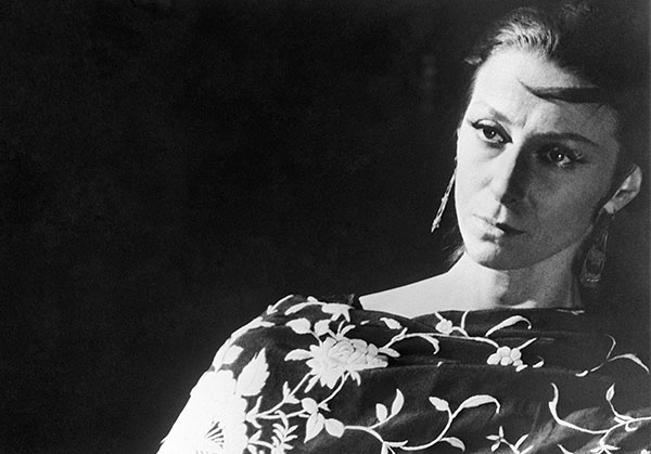 Кинофильм "Балерина" (режиссер Вадим Дербенев). Балерина Майя Плисецкая в главной роли. 1970 год.