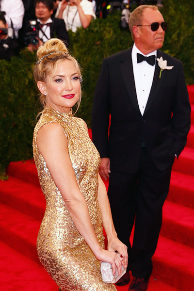 Актриса Кейт Хадсон и модный дизайнер Майкл Корс