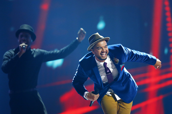 Пятое место. Представитель Австралии Гай Себастиан