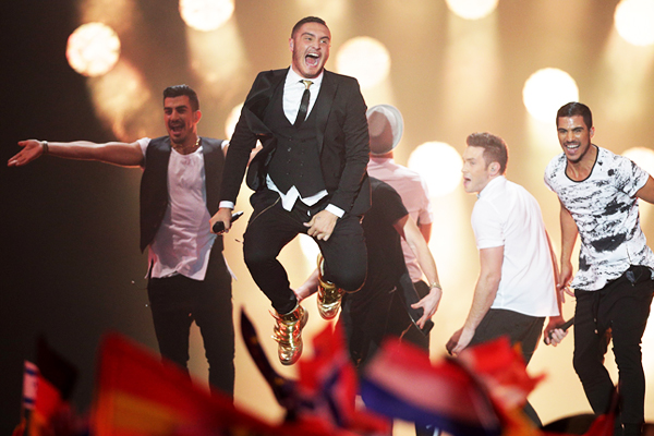 Девятое место. Представитель Израиля Надав Гедж