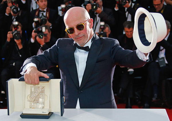 Французский режиссер Жак Одьяр. "Золотая пальмовая ветвь" за фильм "Дипан".