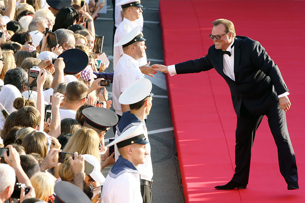 Член жюри основного конкурса фестиваля Алексей Рязанцев