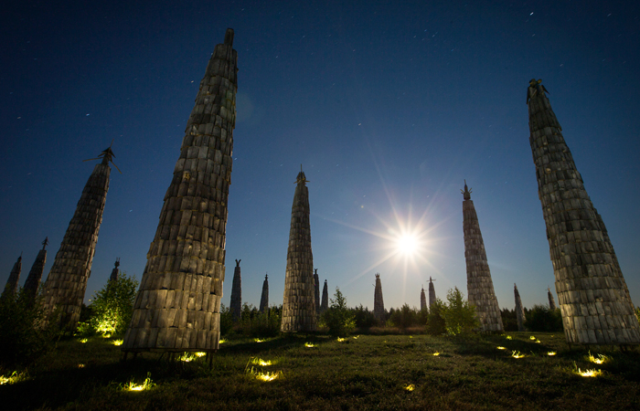Самый масштабный по площади проект Николая Полисского "Вселенский разум"