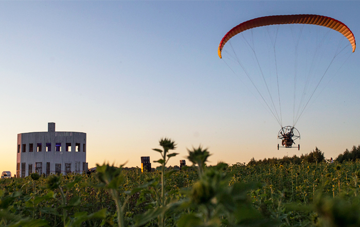 Вид на объект "Ротонда"