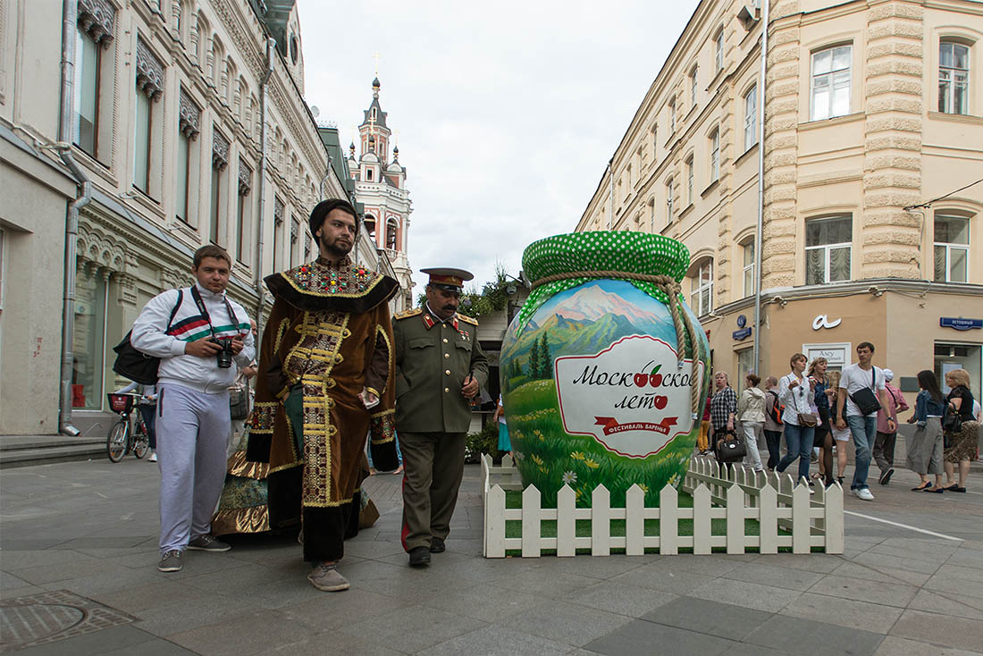 Чего только не встретишь в Москве