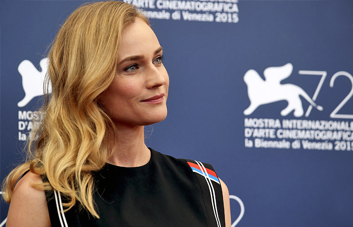 Член жюри, немецкая актриса и фотомодель Дайан Крюгер на открытии 72-го Венецианского кинофестиваля