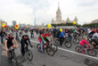 Участники велопарада, посвященного 868-летию столицы, на Краснопресненской набережной