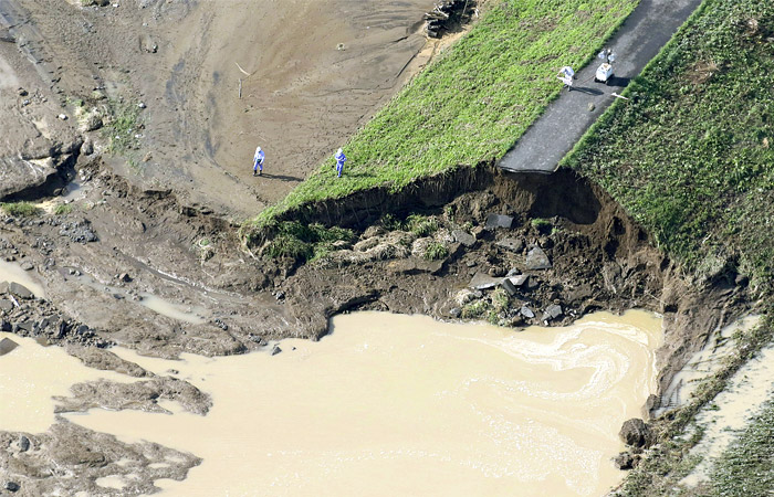 Наиболее сильно из-за ливней пострадали префектуры Ибараки и Тотиги