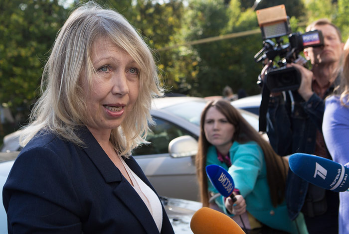 Мать модели Натальи Водяновой Лариса Кусакина