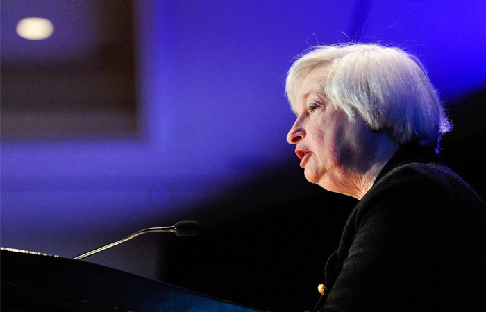 Председатель Федеральной резервной системы США Джанет Йеллен
