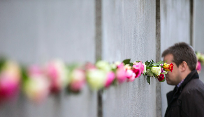 В Германии прошли памятные мероприятия, посвященные 26-й годовщине падения Берлинской стены