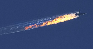Крушение российского Су-24 в Сирии