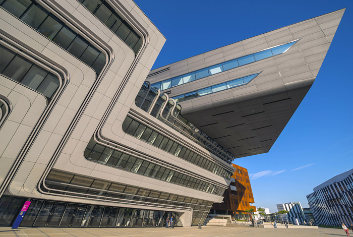 Кампус Венского университета экономики и бизнеса