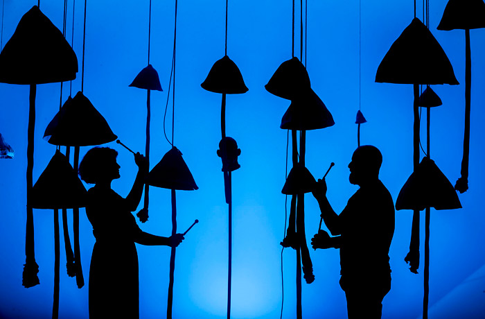 На международном фестивале визуального искусства в Глазго. Великобритания.