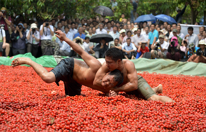 В китайском Тяньяне прошел фестиваль местной культуры и туризма