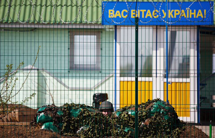 Пограничный пункт пропуска "Гоптовка" в Харьковской области