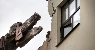 Снос Таганской АТС в Москве