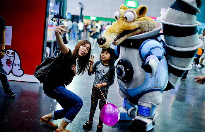 В Бангкоке проходит Comic Con - ежегодный фестиваль для фанатов аниме, комиксов и голливудских фильмов
