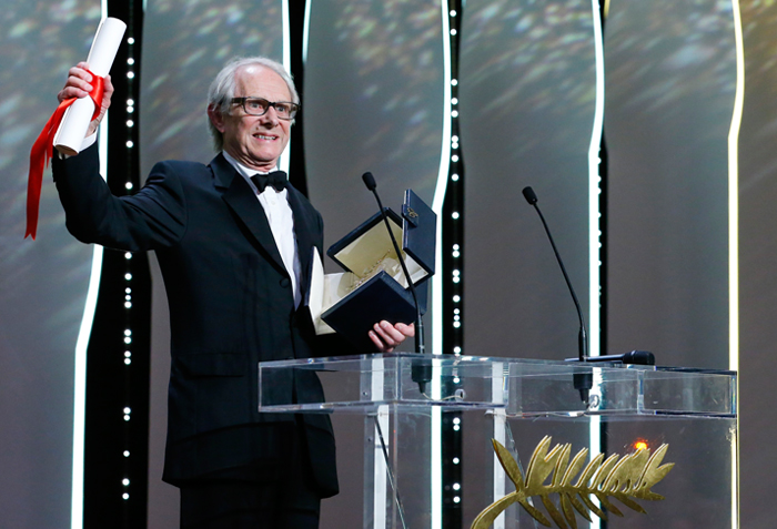 Лауреат "Золотой пальмовой ветви" британский режиссер Кен Лоуч