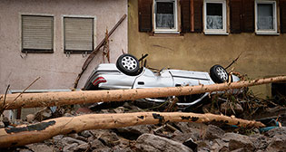 Наводнение на юге Германии