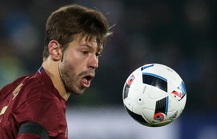 Нападающий Федор Смолов ("Краснодар")