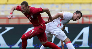 Товарищеский матч Россия - Сербия