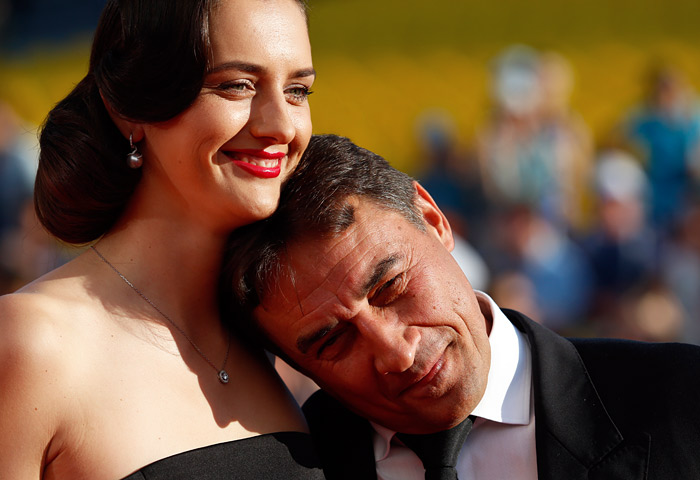 Актер Камиль Ларин с супругой Екатериной Андреевой