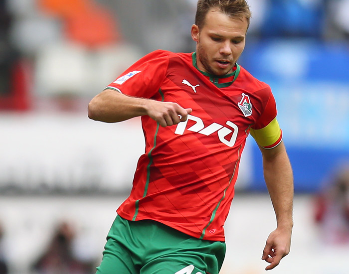 Защитник Роман Шишкин ("Локомотив")