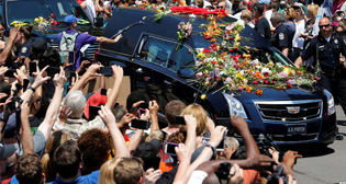 Прощание с Мохаммедом Али