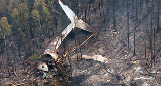 Крушение самолета МЧС в Иркутской области