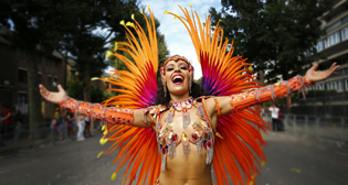 Карнавал в лондонском Ноттинг-Хилле