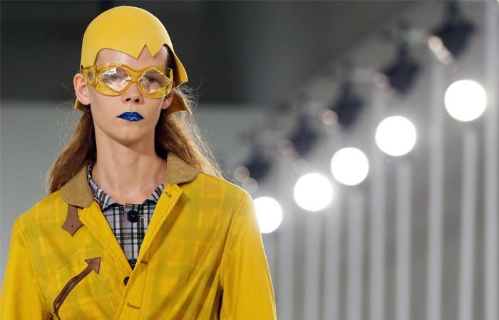 Британский модельер Джон Гальяно представил на неделе моды в Париже свою новую коллекцию