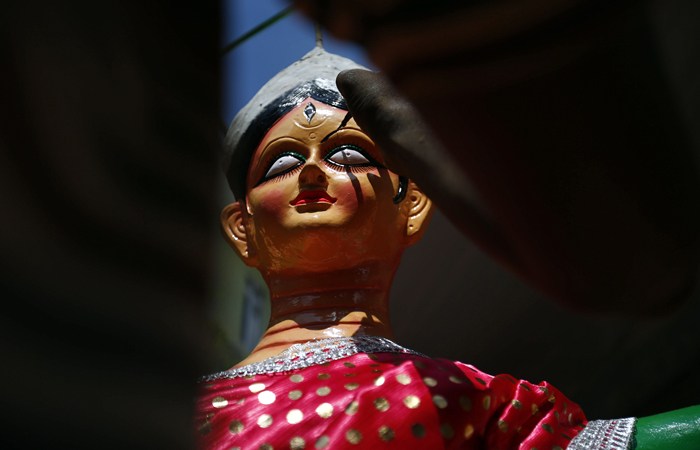 В Непале готовятся к фестивалю Дашайн, посвященному индуистской богине Дурга