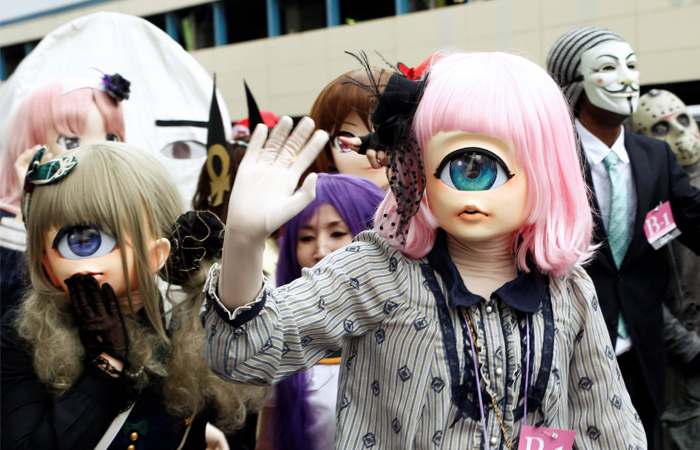 Парад в честь Хеллоуина в Кавасаки, Япония